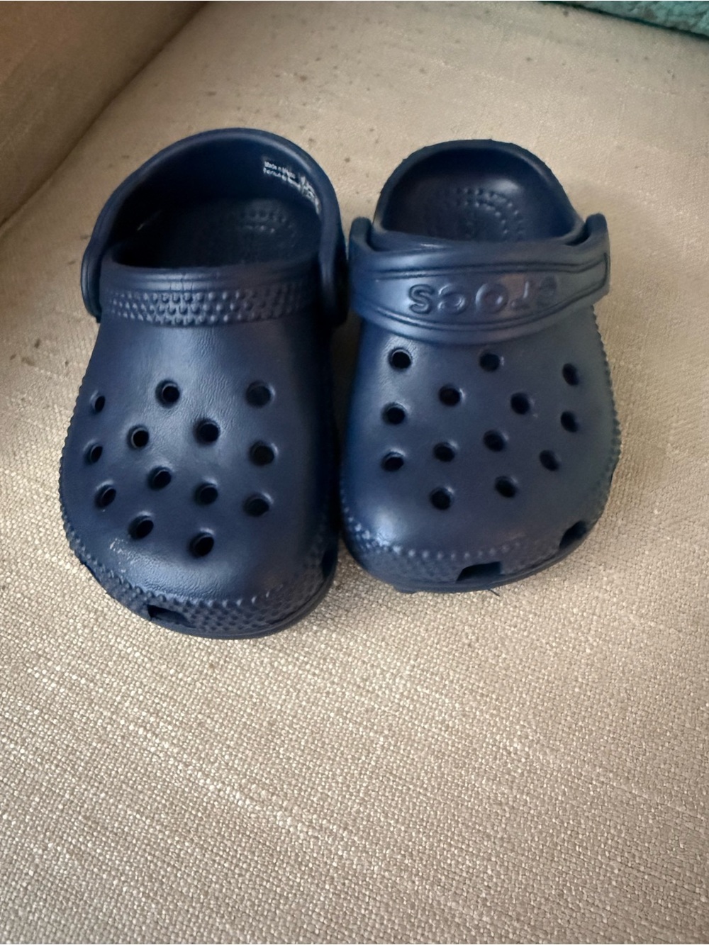 CROCS Kids Classic Clog in Navy Blue